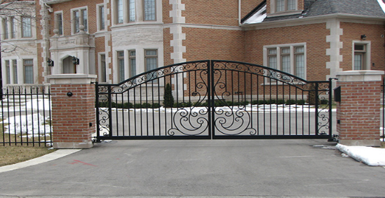 wrought-iron-fence-designs